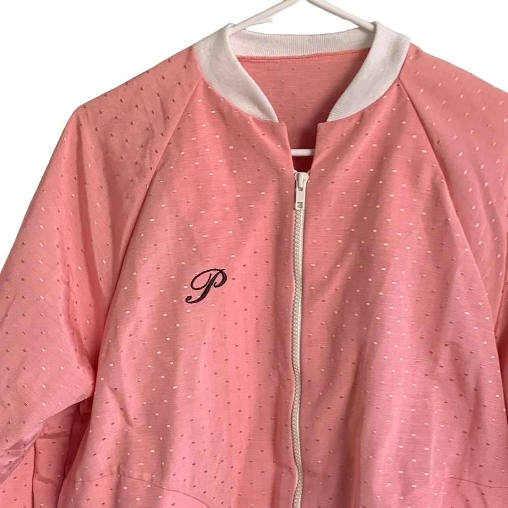 Vintage The Marvels Women’s Jacket Pink Large Club - Picture 2 of 5